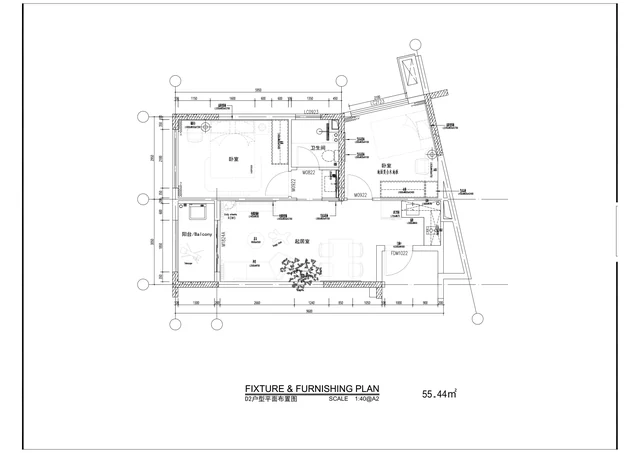 Unit D2 floor plan