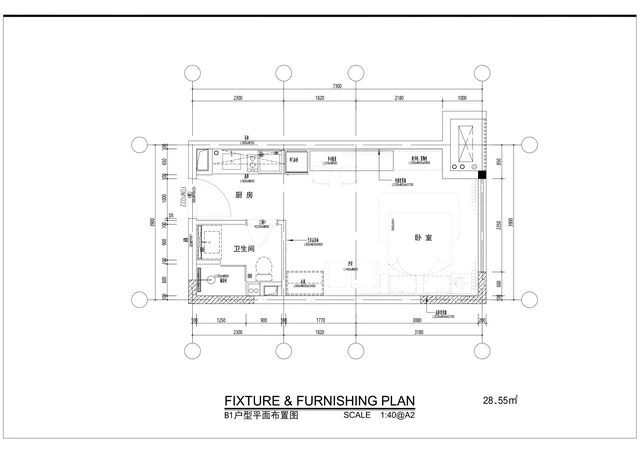 Unit B1 floor plan